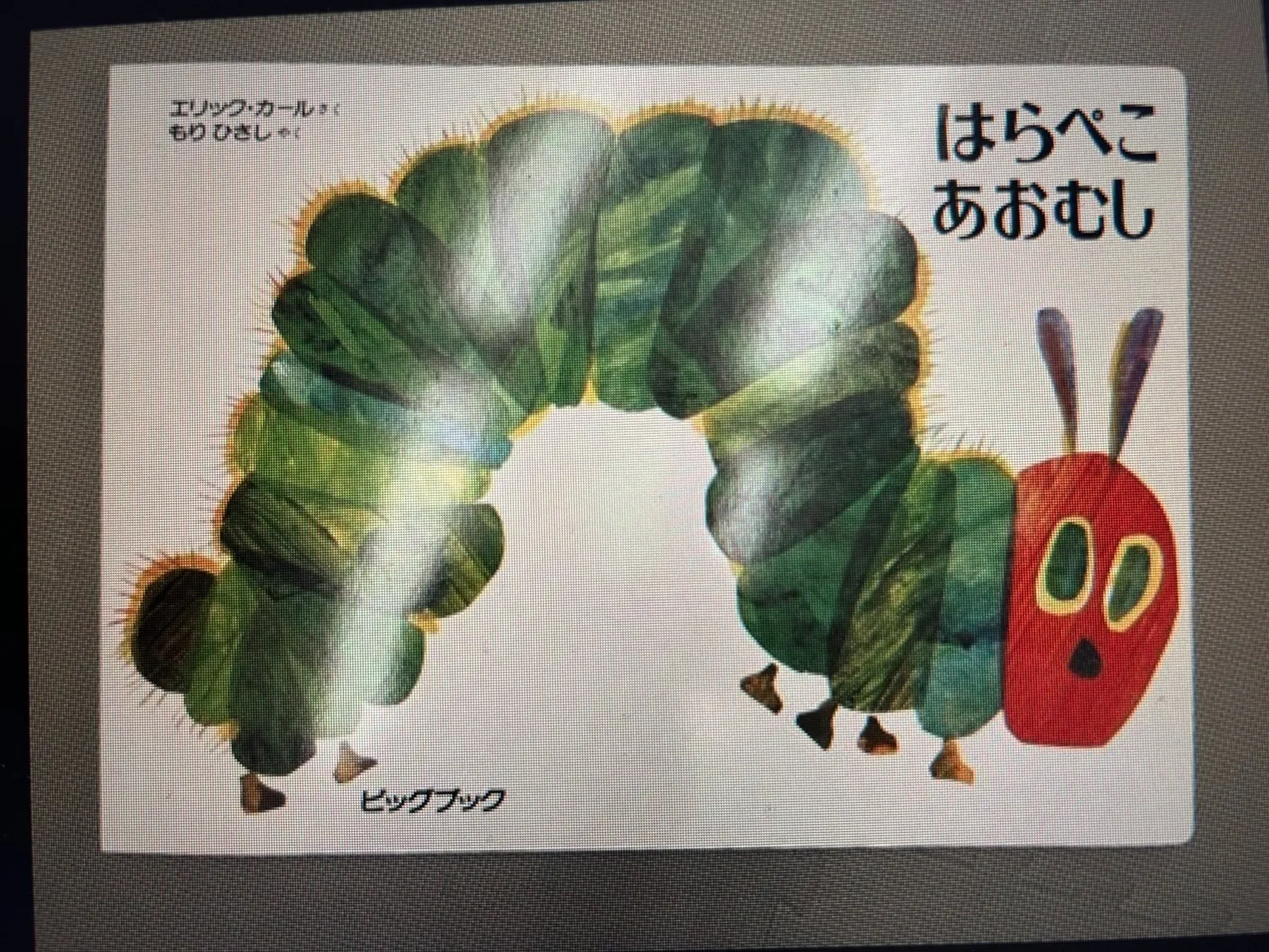 はらぺこあおむし大型絵本